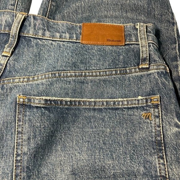 Madewell Balloon High Waisted Denim Jeans Cropped Sz 30 - Picture 6 of 15